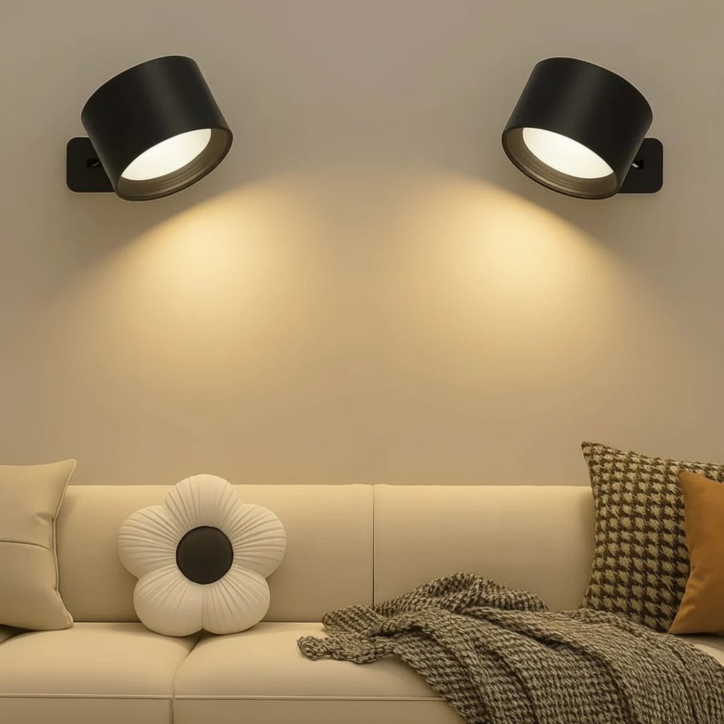 Aplique LED Recargable Magnético Ajustable Sin Cables