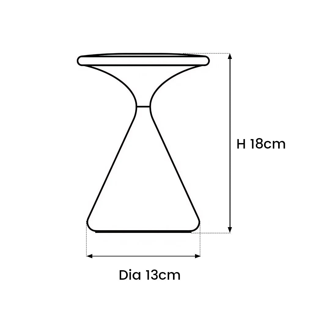 Lámpara de Mesa Inalámbrica Aurora Forma de Reloj de Arena