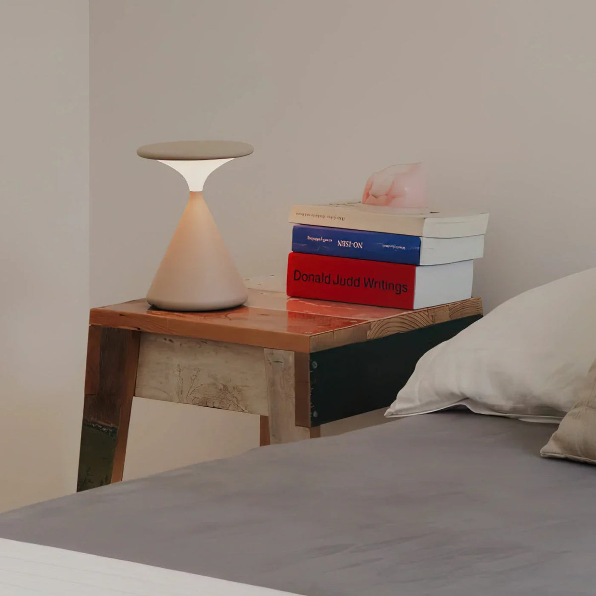 Lámpara de Mesa Inalámbrica Aurora Forma de Reloj de Arena