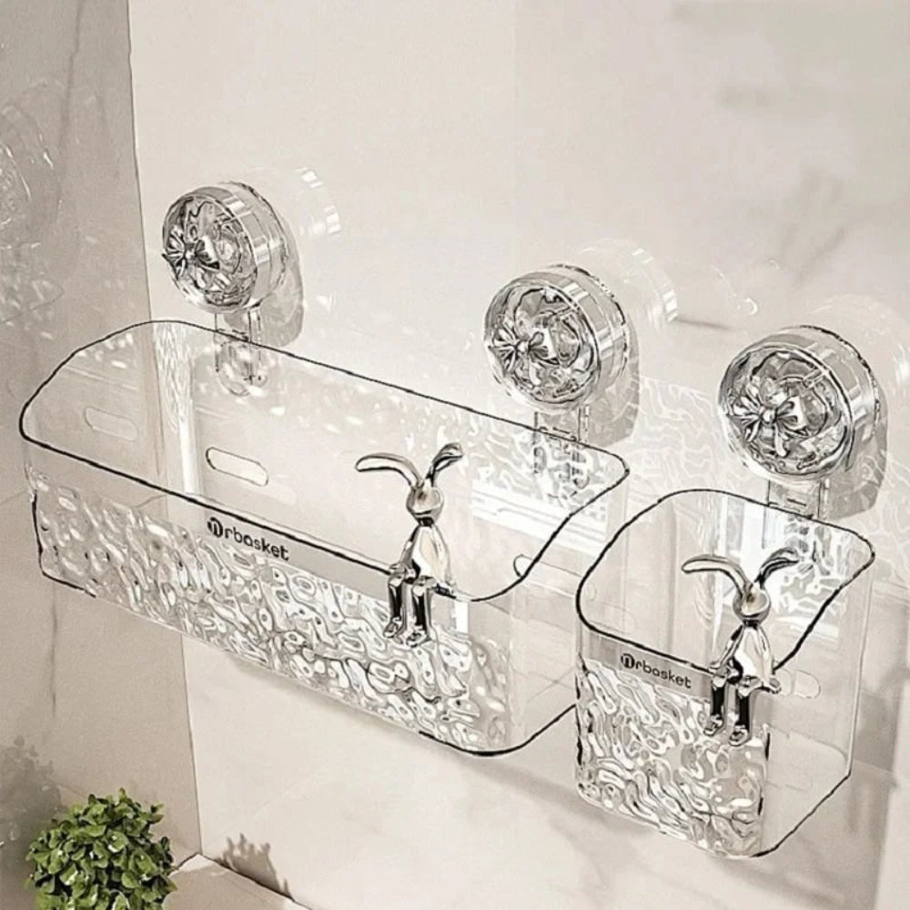Organizador de Pared para Cocina con Cesta de Almacenaje