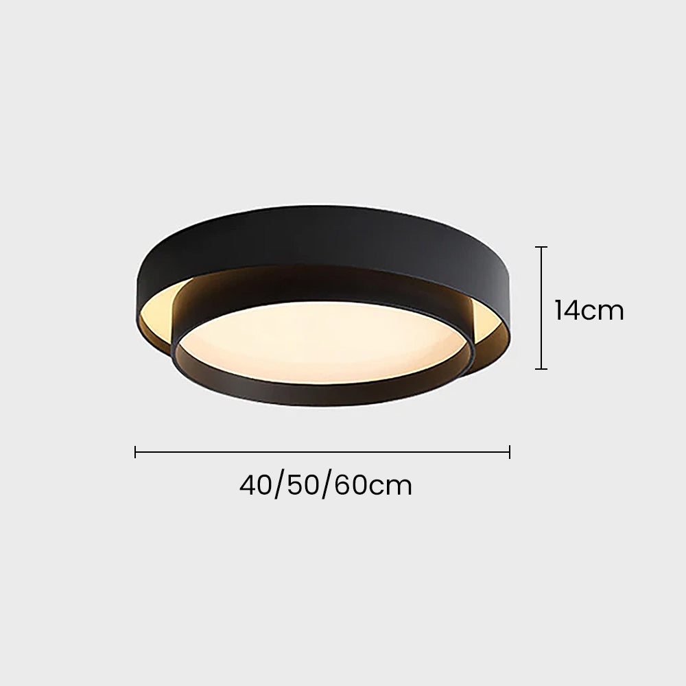 Plafón LED Redondo Nórdico de Techo Minimalista 40-60 cm