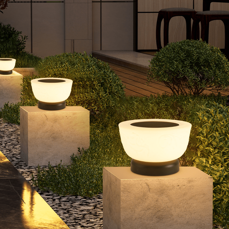 Luz Solar LED para Camino y Jardín Exterior de 30 cm Moderna