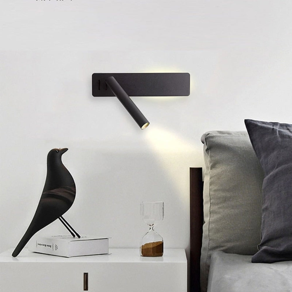 Aplique de Pared LED con Brazo de Lectura Flexible, Moderno