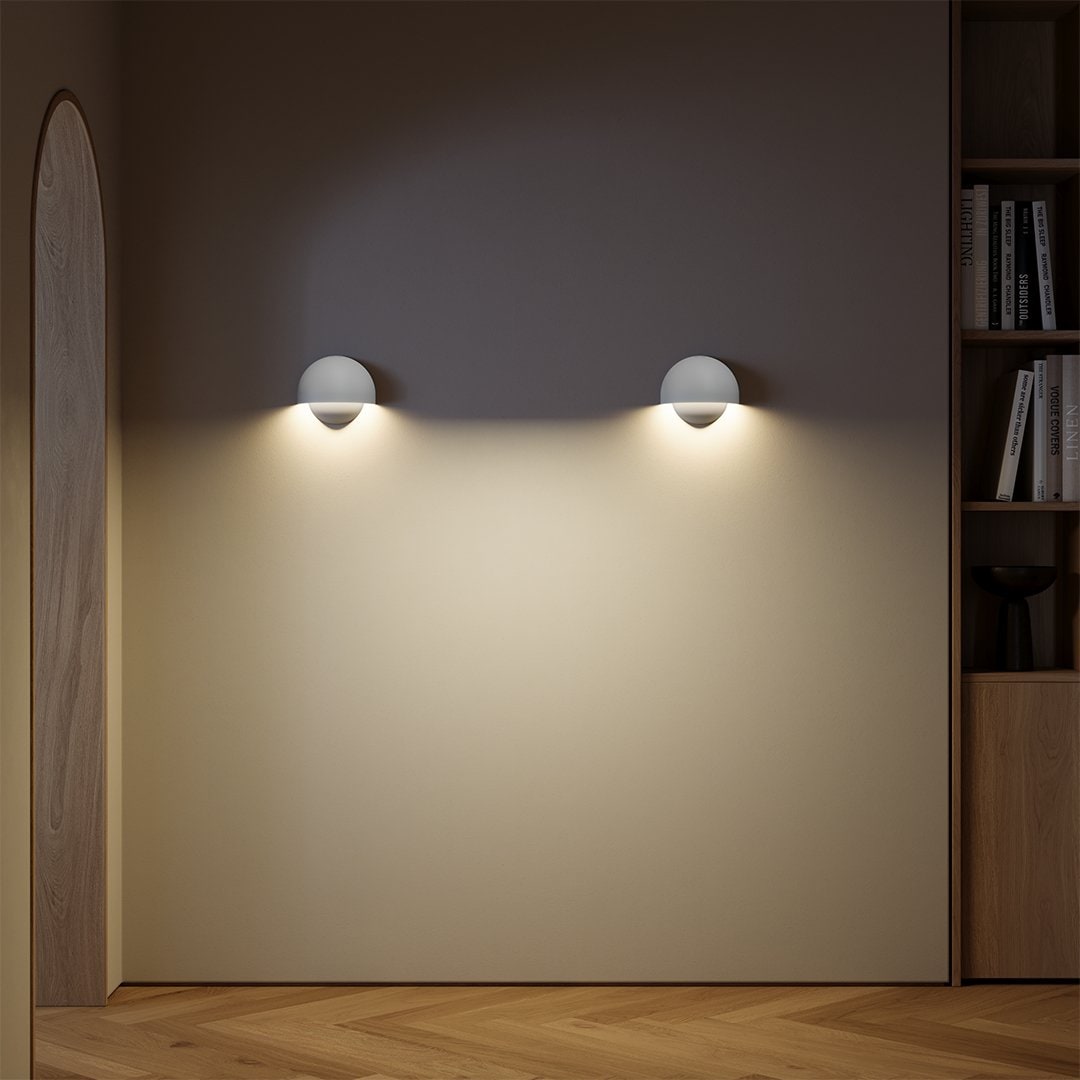 Luz de Pared LED con Batería y Sensor de Movimiento Cálida
