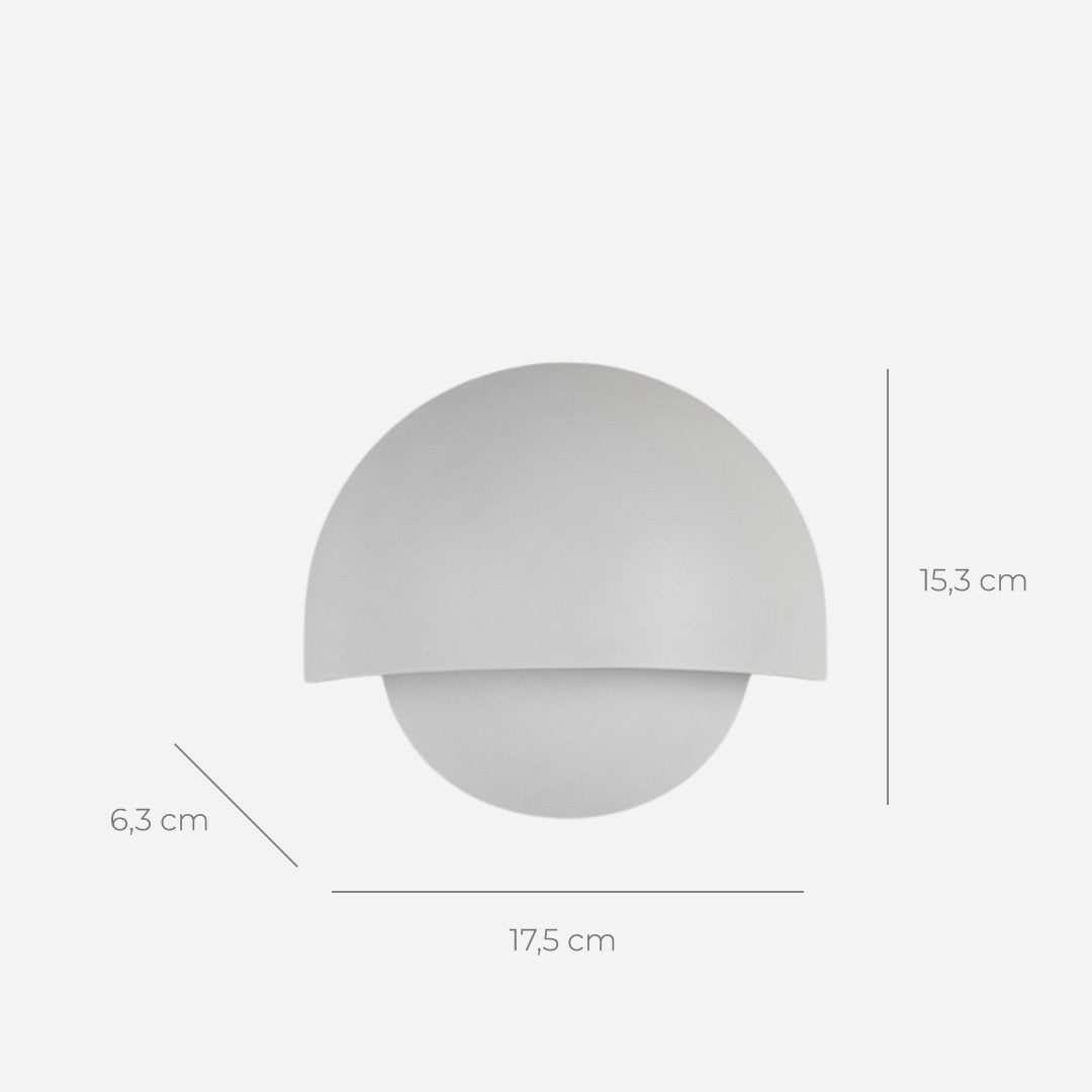 Luz de Pared LED con Batería y Sensor de Movimiento Cálida