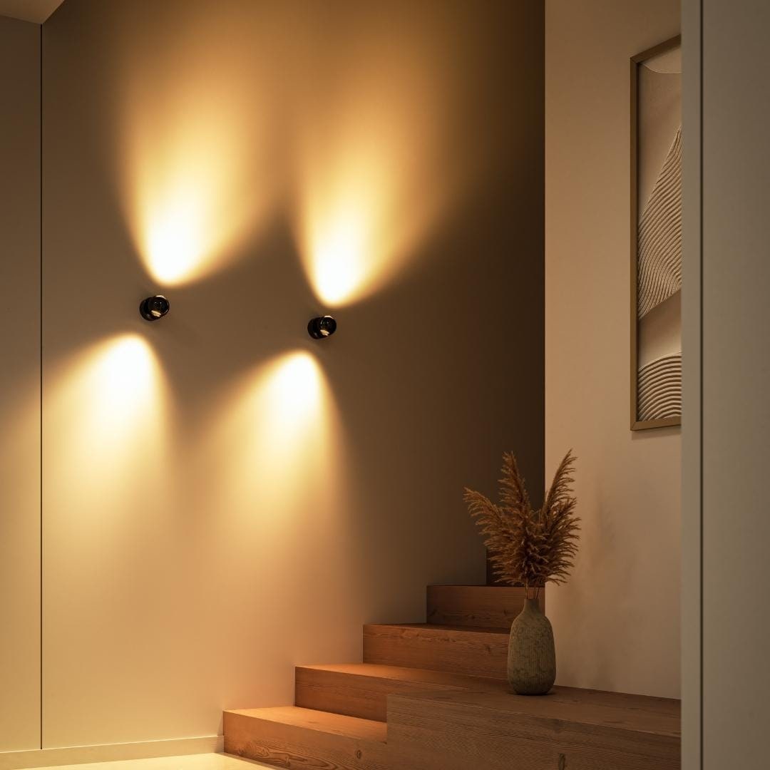 Aplique de Pared LED Moderno Regulable, Cromo o Blanco