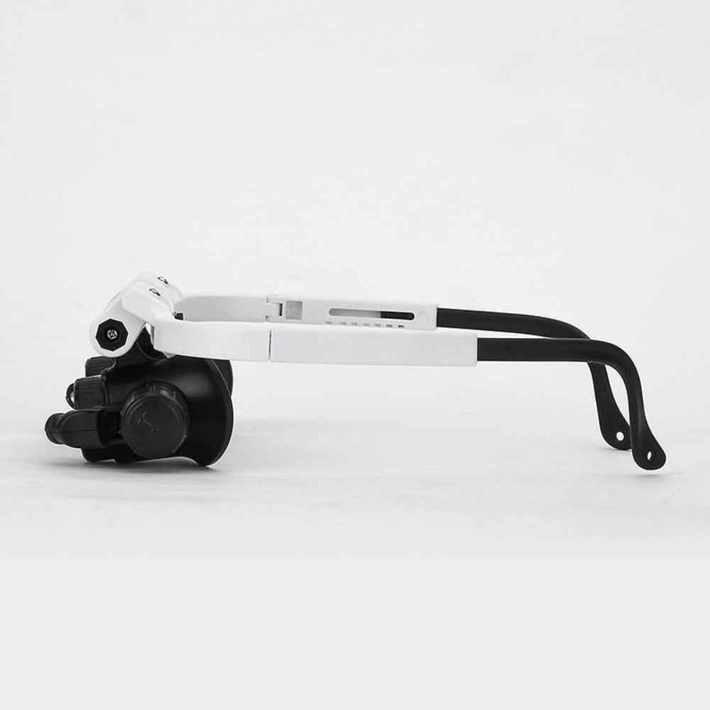 Gafas de Aumento con Luz LED y Lentes Intercambiables