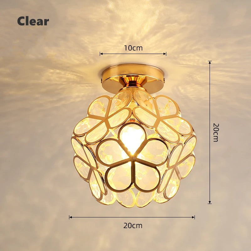 Plafón Nordic Petal de Pétalos para Pasillo y Dormitorio