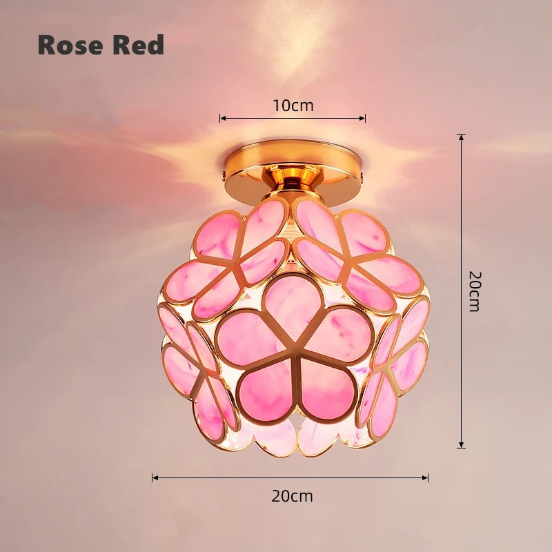 Plafón Nordic Petal de Pétalos para Pasillo y Dormitorio