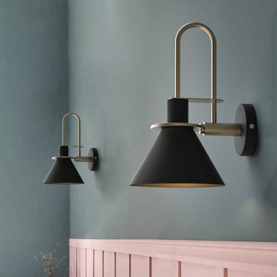 Aplique de Pared Mono de Metal Posmoderno Minimalista