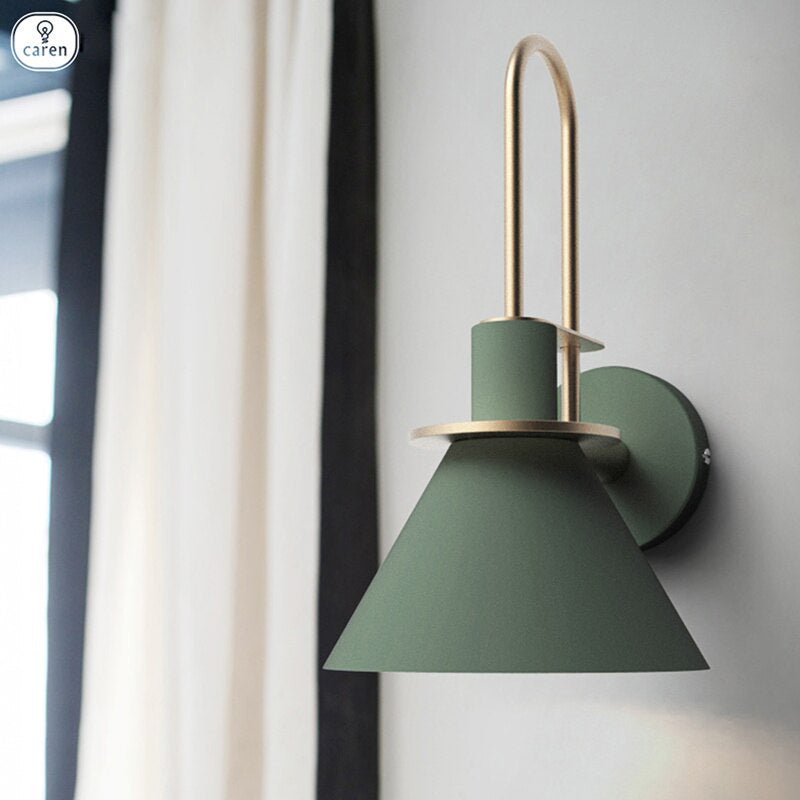 Aplique de Pared Mono de Metal Posmoderno Minimalista