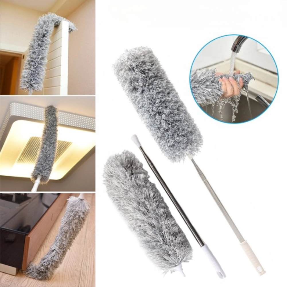 Plumero de Microfibra Extensible para Techos y Ventiladores