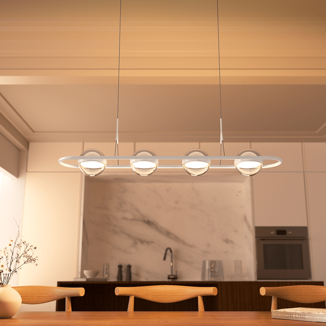 Lámpara Colgante LED Moderna Ajustable para Comedor y Cocina