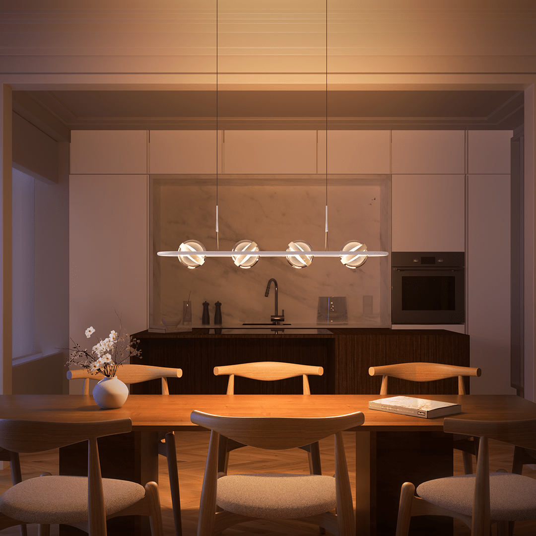 Lámpara Colgante LED Moderna Ajustable para Comedor y Cocina