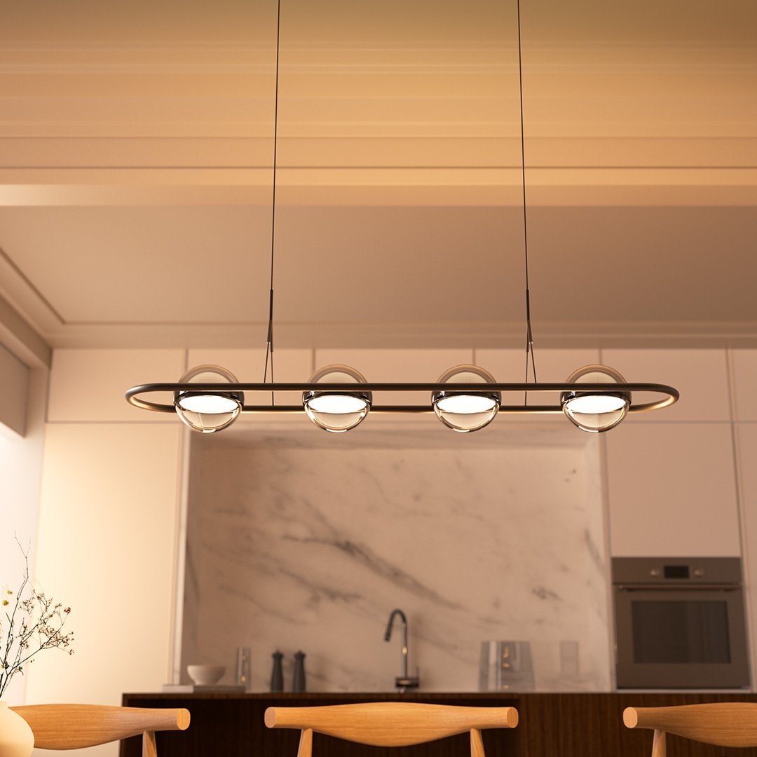 Lámpara Colgante LED Moderna Ajustable para Comedor y Cocina