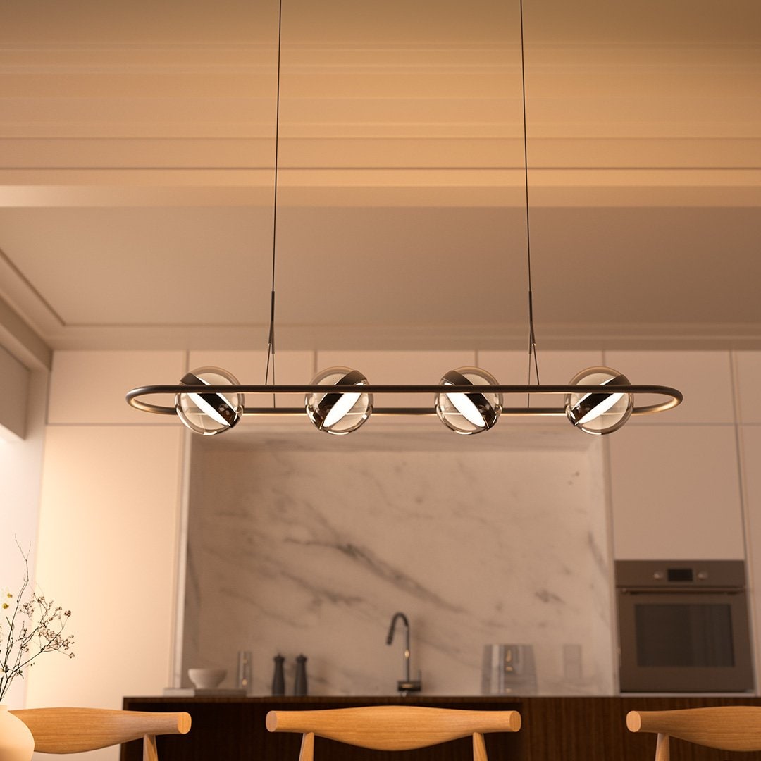 Lámpara Colgante LED Moderna Ajustable para Comedor y Cocina