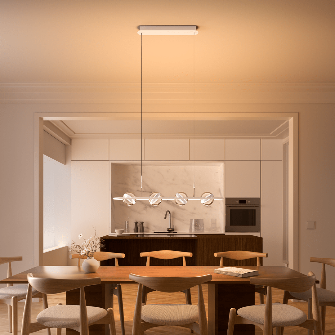 Lámpara Colgante LED Moderna Ajustable para Comedor y Cocina