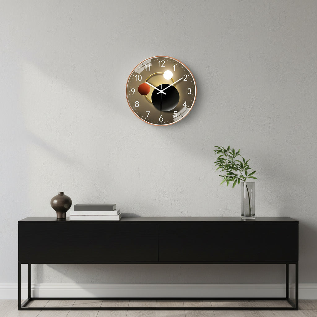 Reloj de Pared Moderno Silencioso Decorativo de 20 a 40 cm