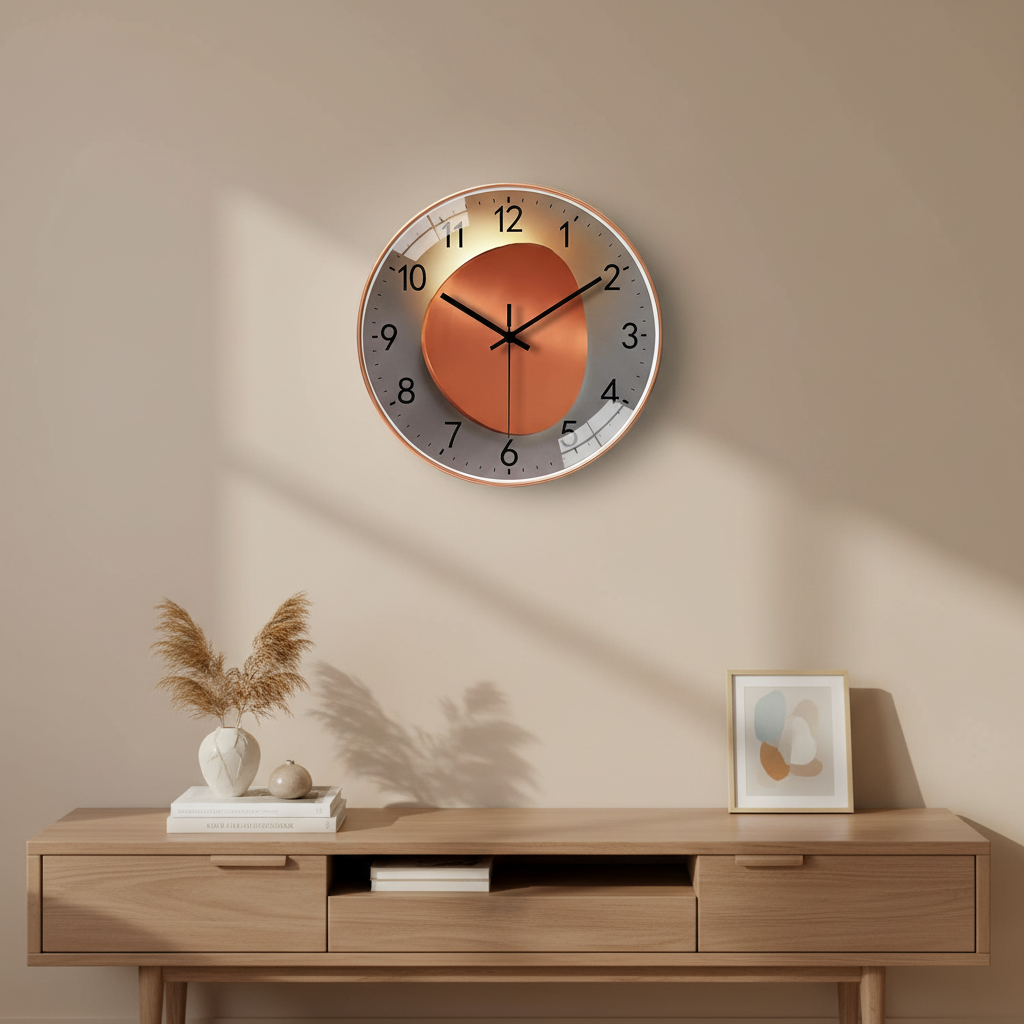 Reloj de Pared Moderno Silencioso Decorativo de 20 a 40 cm