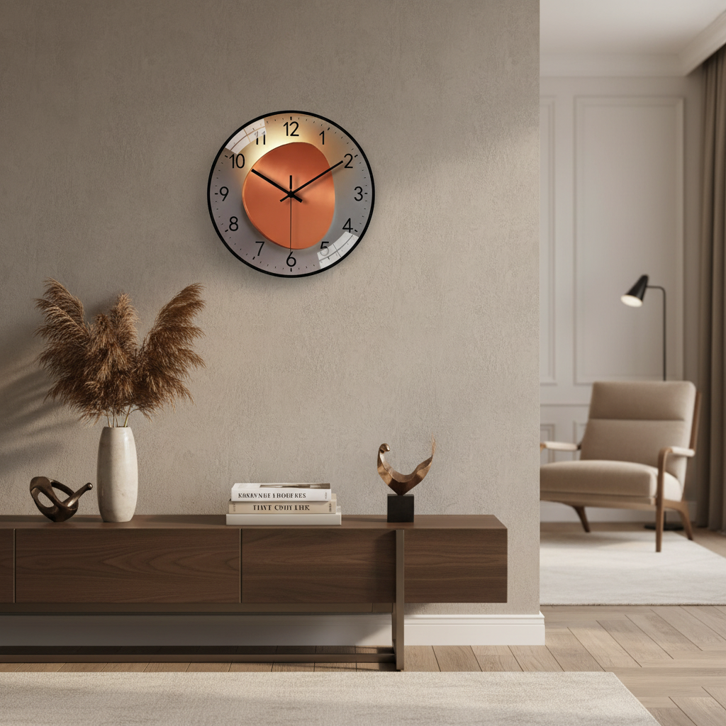Reloj de Pared Moderno Silencioso Decorativo de 20 a 40 cm