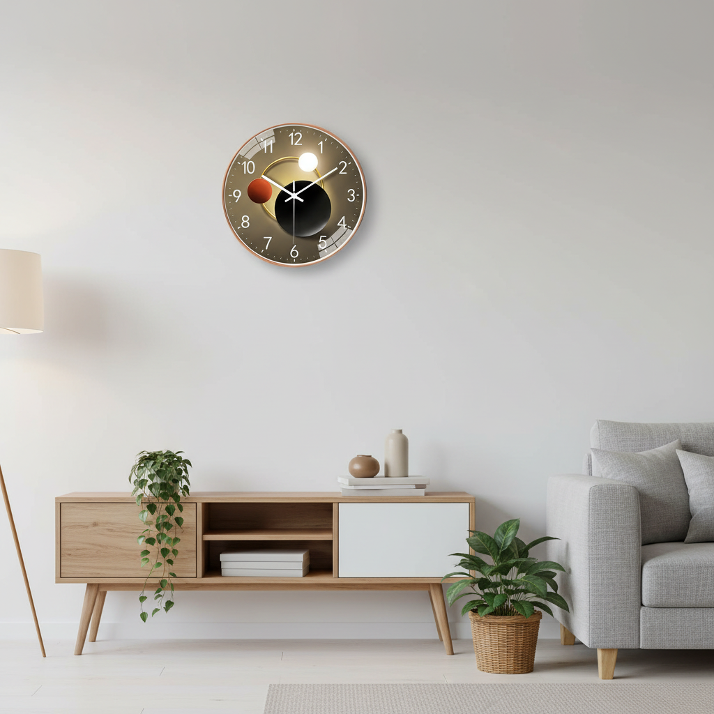 Reloj de Pared Moderno Silencioso Decorativo de 20 a 40 cm