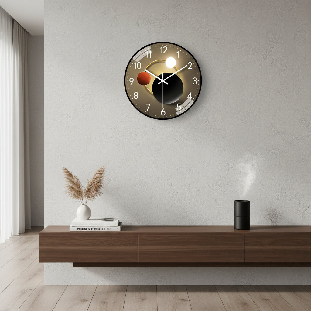 Reloj de Pared Moderno Silencioso Decorativo de 20 a 40 cm