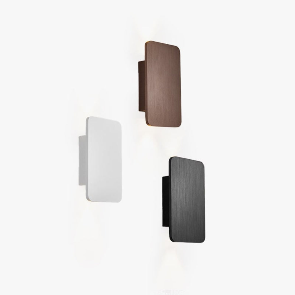 Aplique de Pared Cuadrado Moderno en 5 Colores y 2 Tamaños