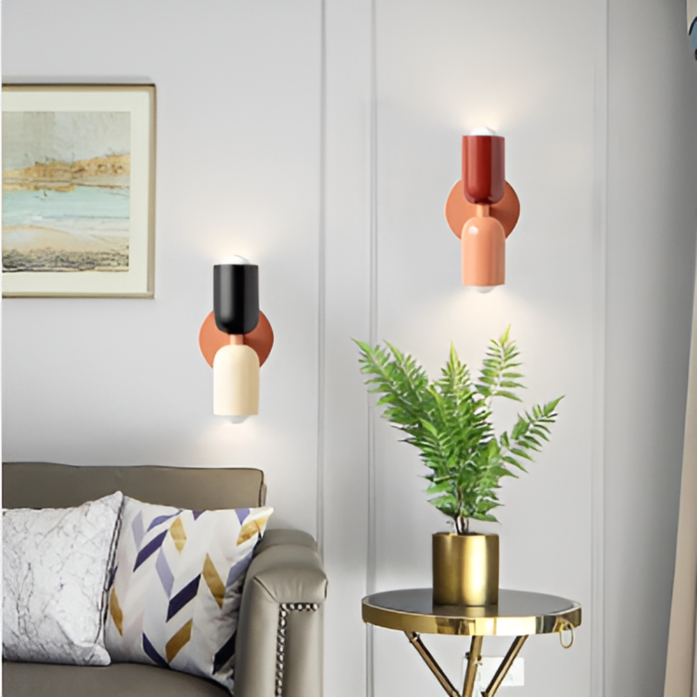 Aplique de Pared Nordic DualGlow LED de Dos Caras en Colores