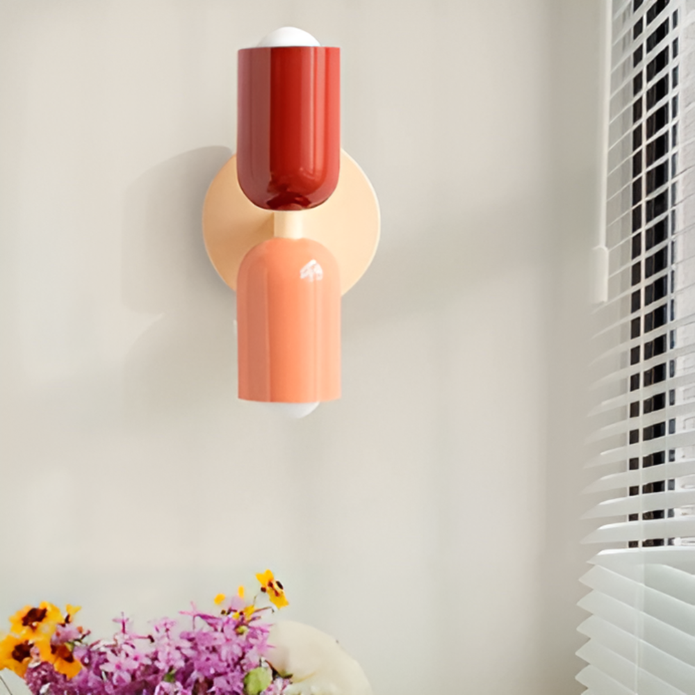 Aplique de Pared Nordic DualGlow LED de Dos Caras en Colores
