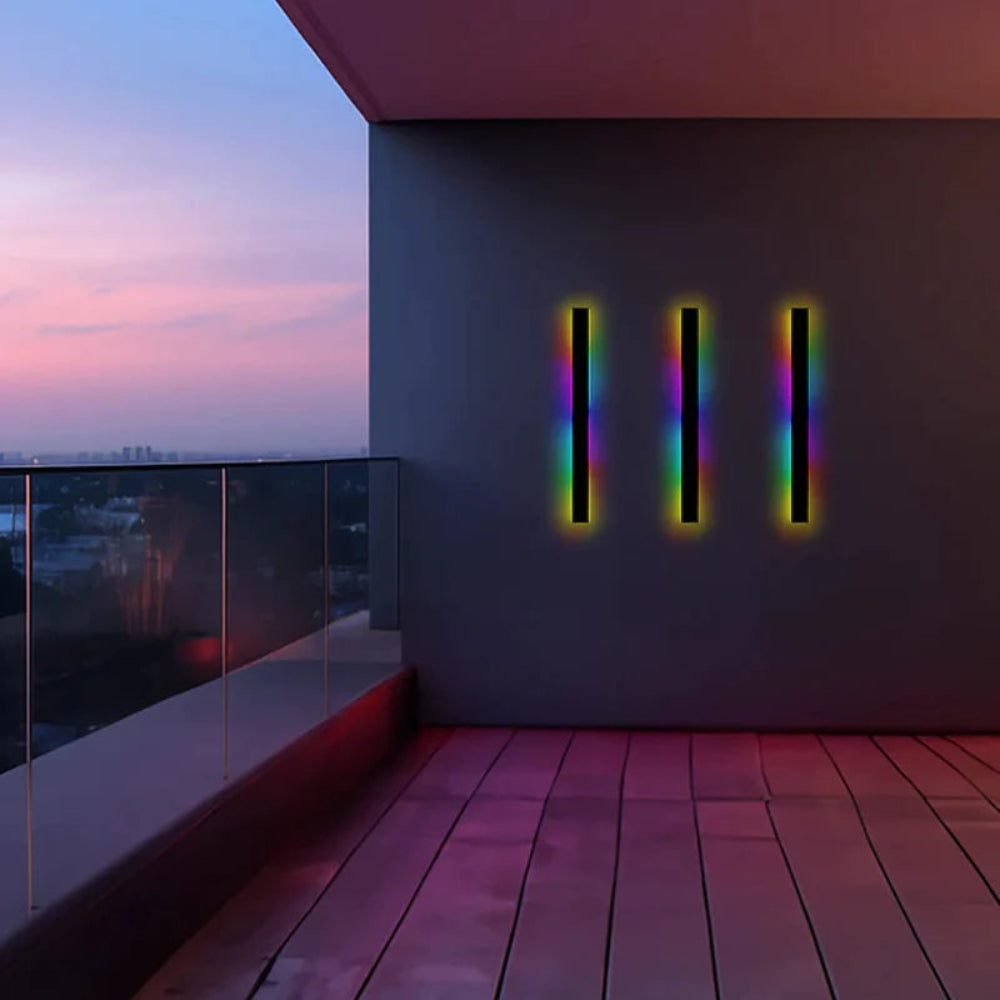 Aplique LED Lineal de Exterior Impermeable, de 30 a 200 cm
