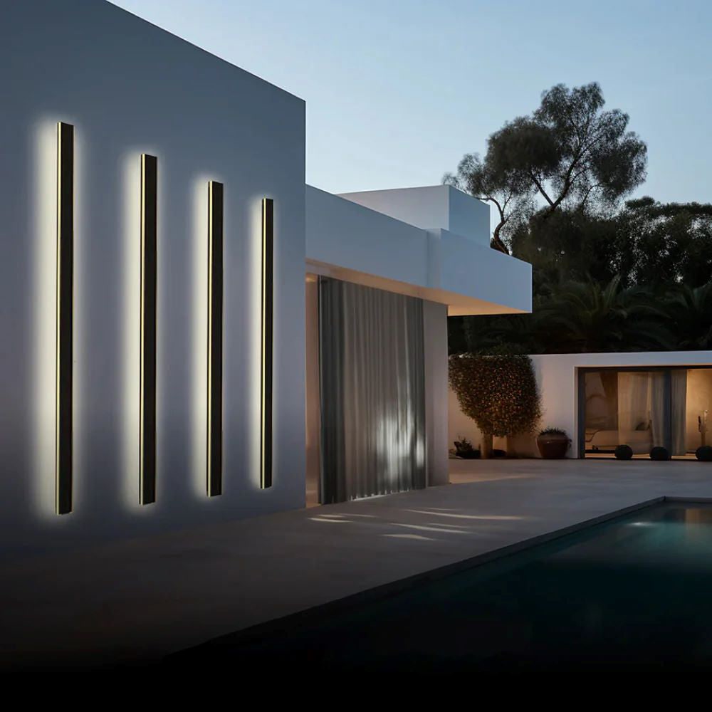 Aplique LED Lineal de Exterior Impermeable, de 30 a 200 cm