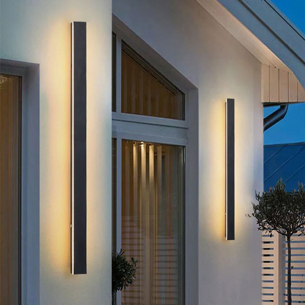 Aplique LED Lineal de Exterior Impermeable, de 30 a 200 cm