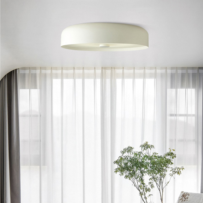 Plafón LED Retro Nórdico Minimalista con Luz de 3 Tonos