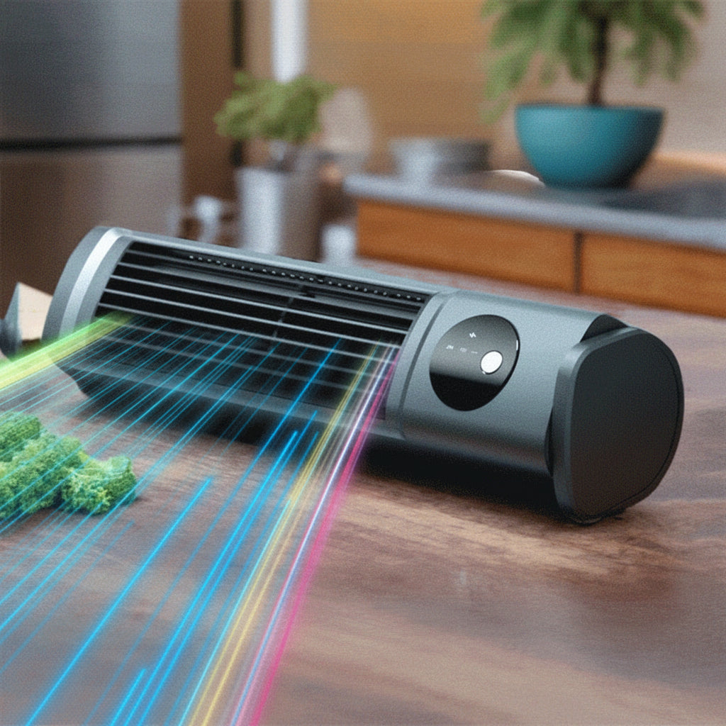 Ventilador de Torre Portátil Oscilante con Pantalla LED