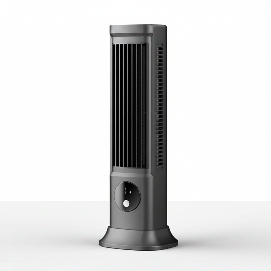 Ventilador de Torre Portátil Oscilante con Pantalla LED