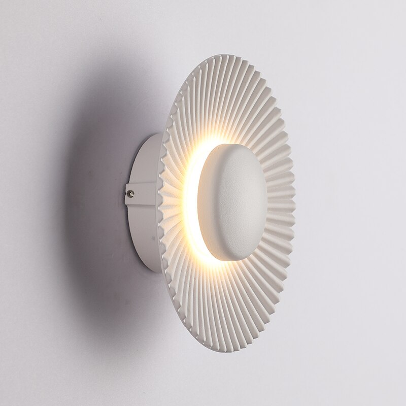 Aplique de Pared LED Hasna SunRay Metálico Sol Naciente