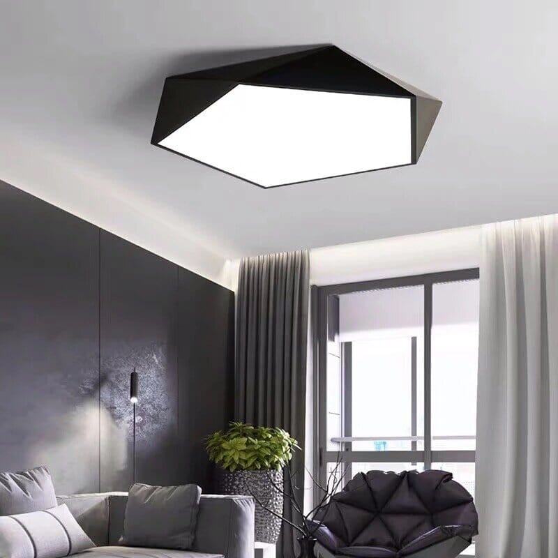 Plafón LED Skydor Geométrico en 6 Colores y 4 Tamaños