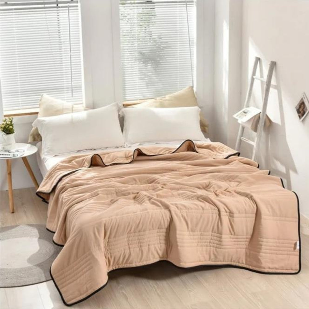 Manta Fresca de Verano Suave para Dormir sin Calor en Cama