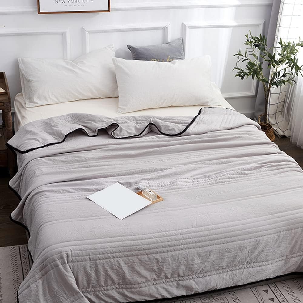 Manta Fresca de Verano Suave para Dormir sin Calor en Cama