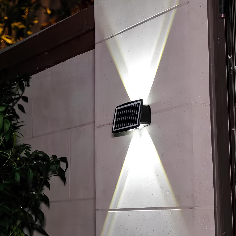 Aplique Solar de Pared para Exterior Impermeable con LED