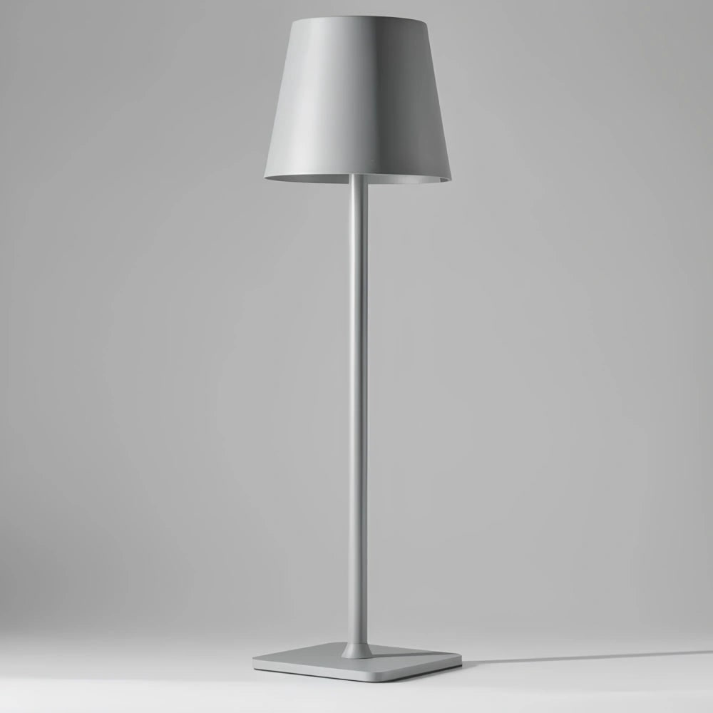 Lámpara de Mesa Inalámbrica de Metal Mate Táctil Recargable
