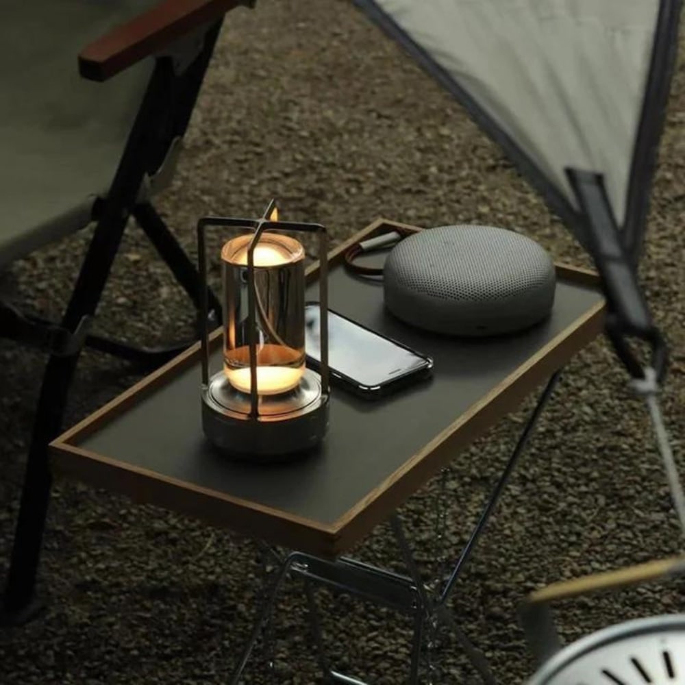 Lámpara Farol de Mesa Recargable Inalámbrica Regulable