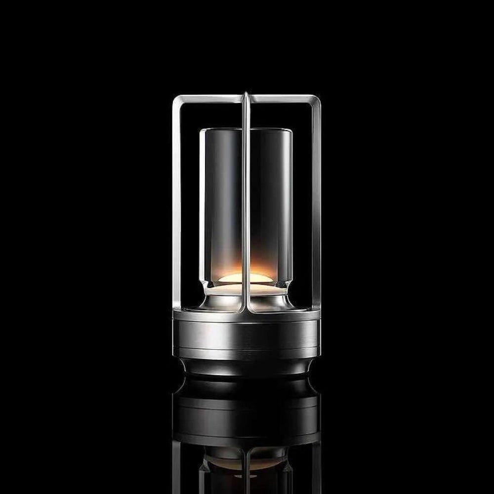 Lámpara Farol de Mesa Recargable Inalámbrica Regulable