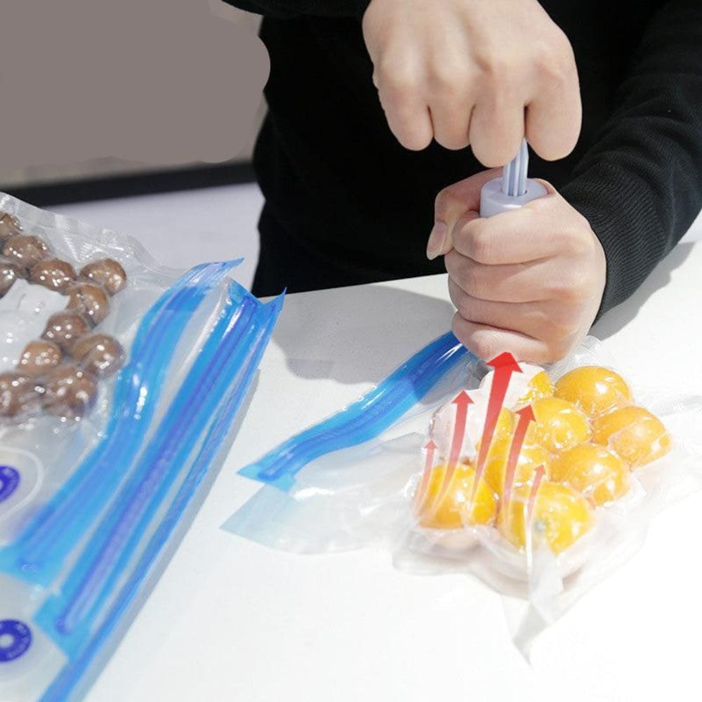 Bolsas de Vacío Reutilizables para Alimentos y Sous Vide