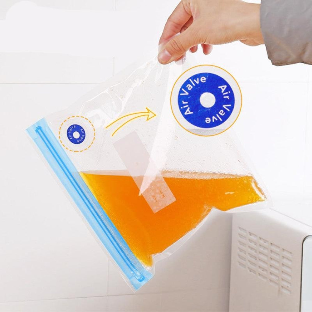 Bolsas de Vacío Reutilizables para Alimentos y Sous Vide