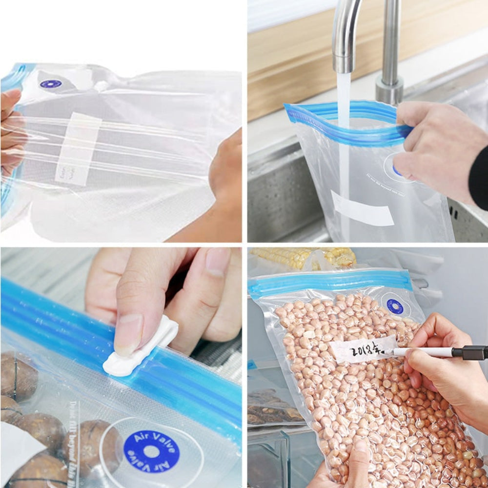 Bolsas de Vacío Reutilizables para Alimentos y Sous Vide