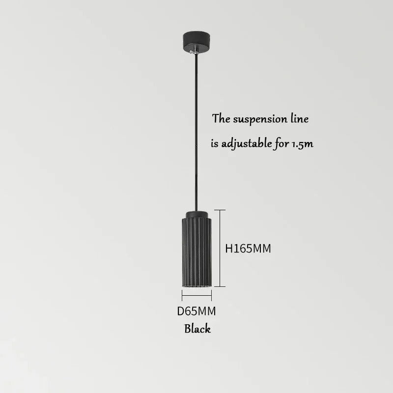 NordicGlow Lámpara Colgante LED Escandinava Vidrio y Metal