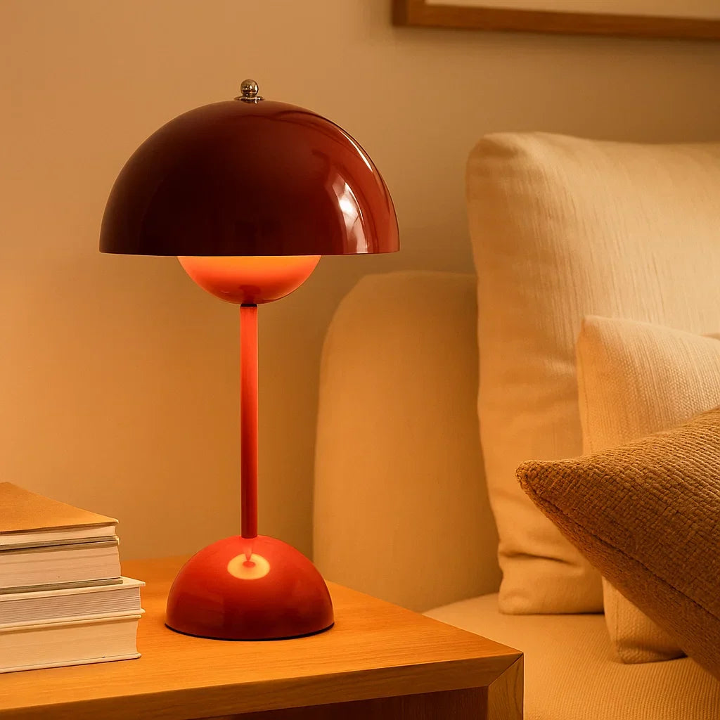 Lámpara de Mesa Modern Touch Escandinava Táctil en 8 Colores