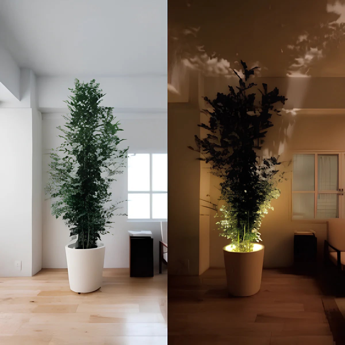 Aplique Foco LED de Pared con Batería Orientable, Sin Cables
