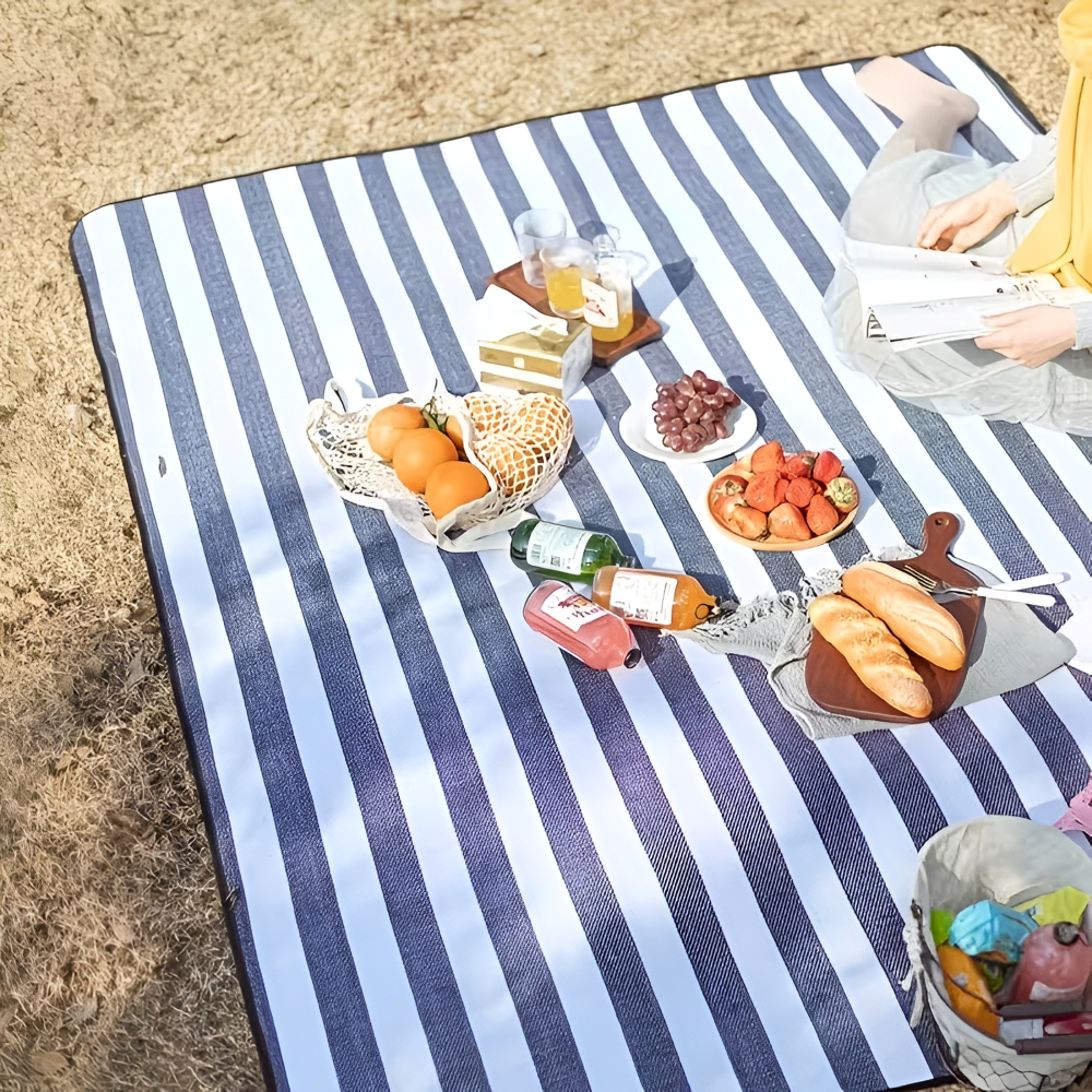 Manta de Picnic Impermeable Grande y Portátil para Playa